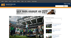 Desktop Screenshot of m.hoganstand.com